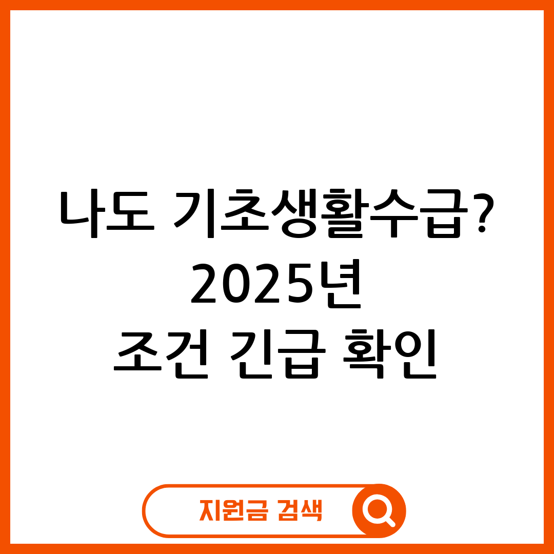 기초생활수급