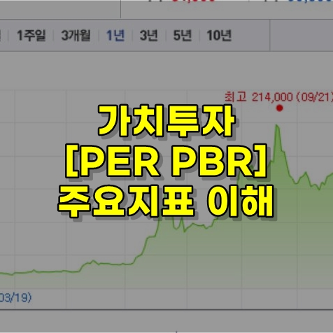  주식 PER PBR - 펀더멘털 주요지표 이해하기~