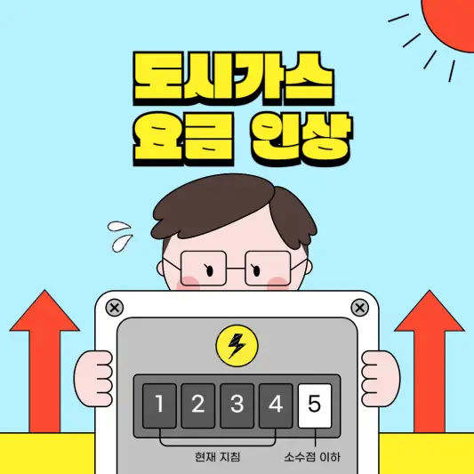 도시가스 요금 인상