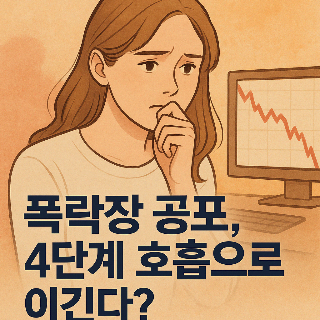 폭락장, 투자 멘탈 지키는 심리학 비법