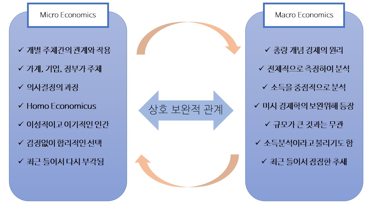 [경제 용어 반짝 상식_기초] 9. 거시경제학과 미시경제학의 차이는?