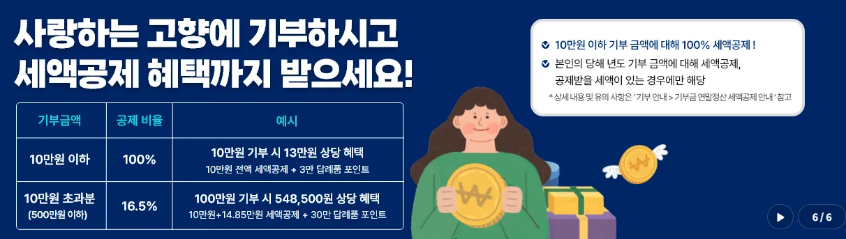 고향사랑기부제