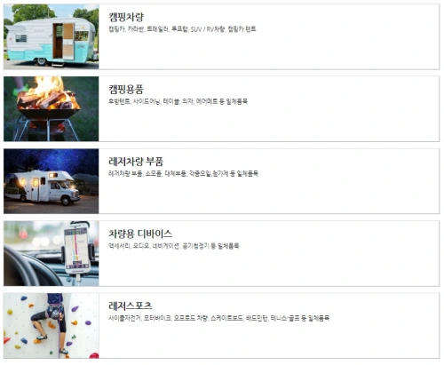 전시품목 안내