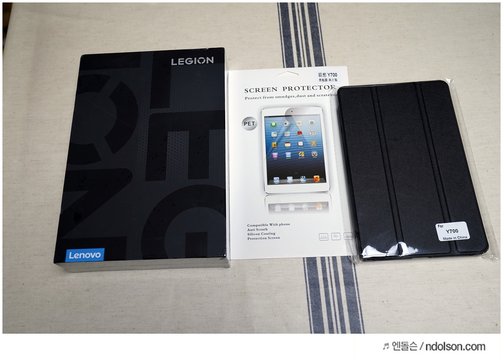 레노버 Y700 게이밍 태블릿 중국내수롬 개봉기 사용후기