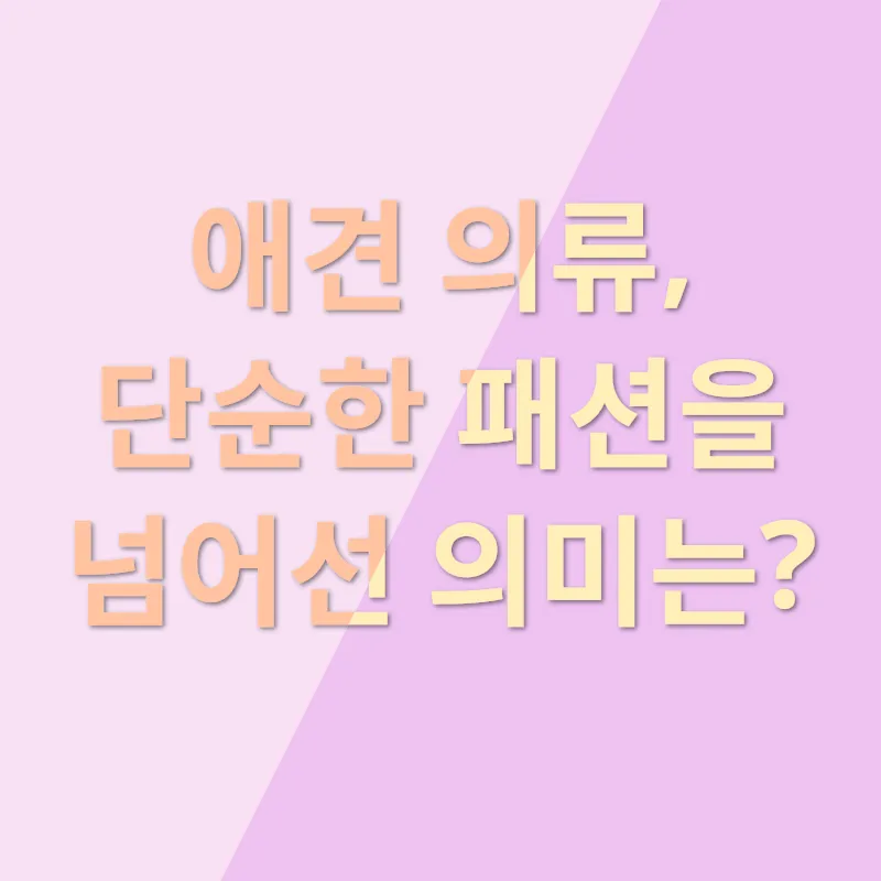 애견의류 시장_1
