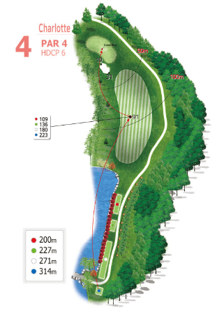 샬롯 코스 4 Hole