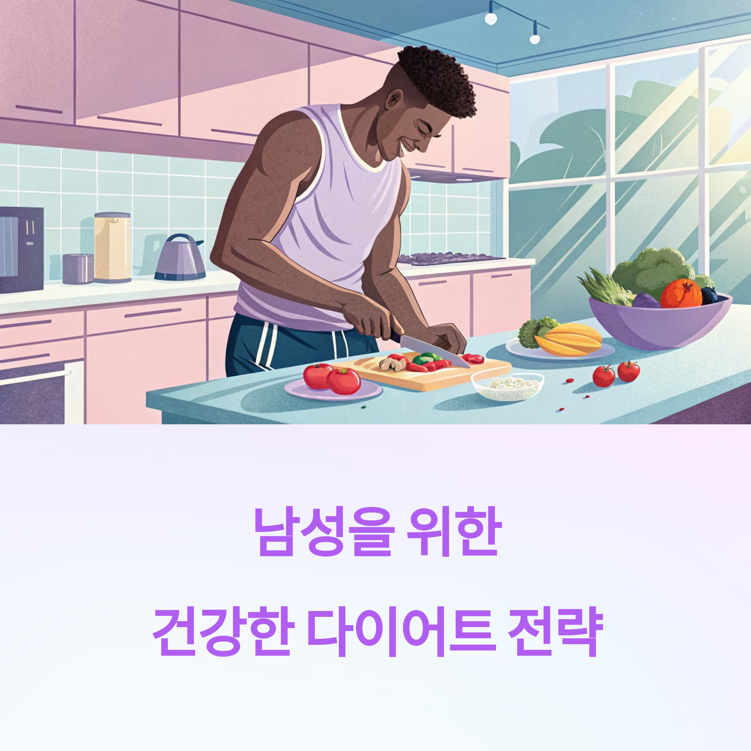 남성 건강한 다이어트 전략