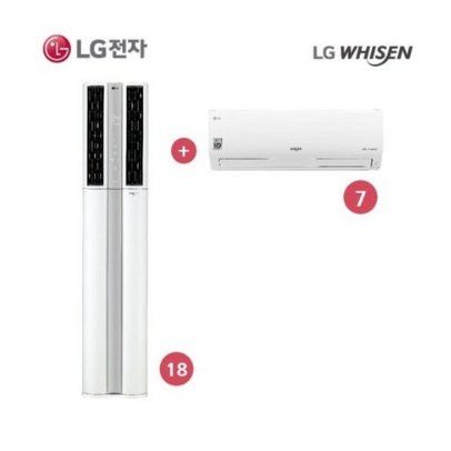  [엘지전자(가전)]  [2020 NEW] [18형+7형] LG WHISEN 듀얼 에어컨