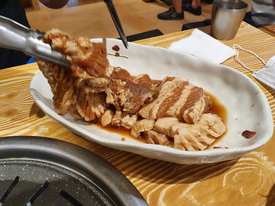 진주 혁신도시 양념돼지갈비 맛집 애나로 숯불갈비