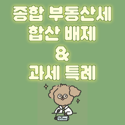 종합부동산세 합산배제 및 과세특례