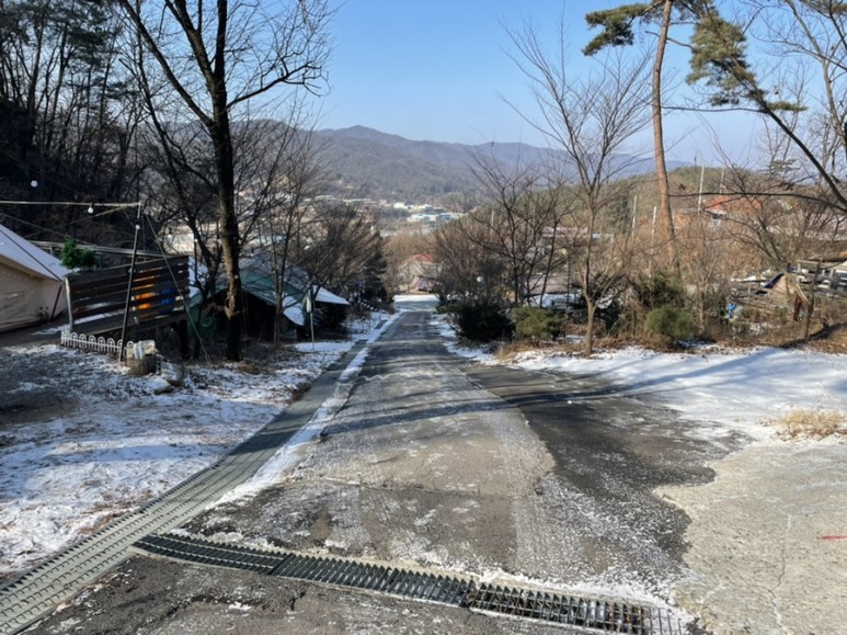 10도 혹한기 동계 캠핑, 사이트 정보 포천 캠핑플래닛 B30번, 난로 대여, 영하 42