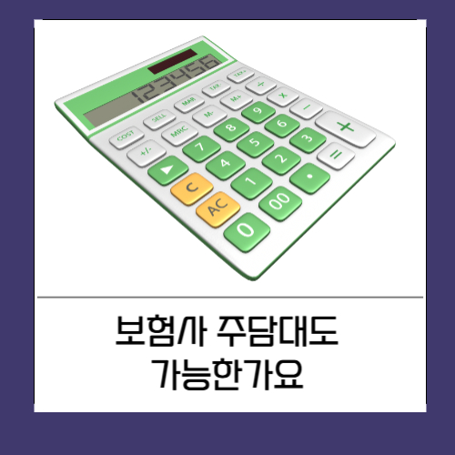 보험사 주담대도 가능한가요