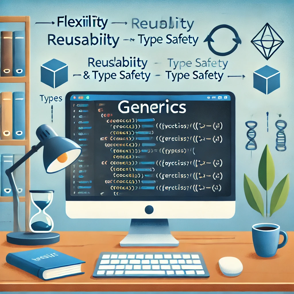 타입스크립트의 제네릭(Generic) 기능 - 코드에서 다양한 타입을 유연하게 처리하는 제네릭의 구조와 개념, 재사용성과 타입 안전성