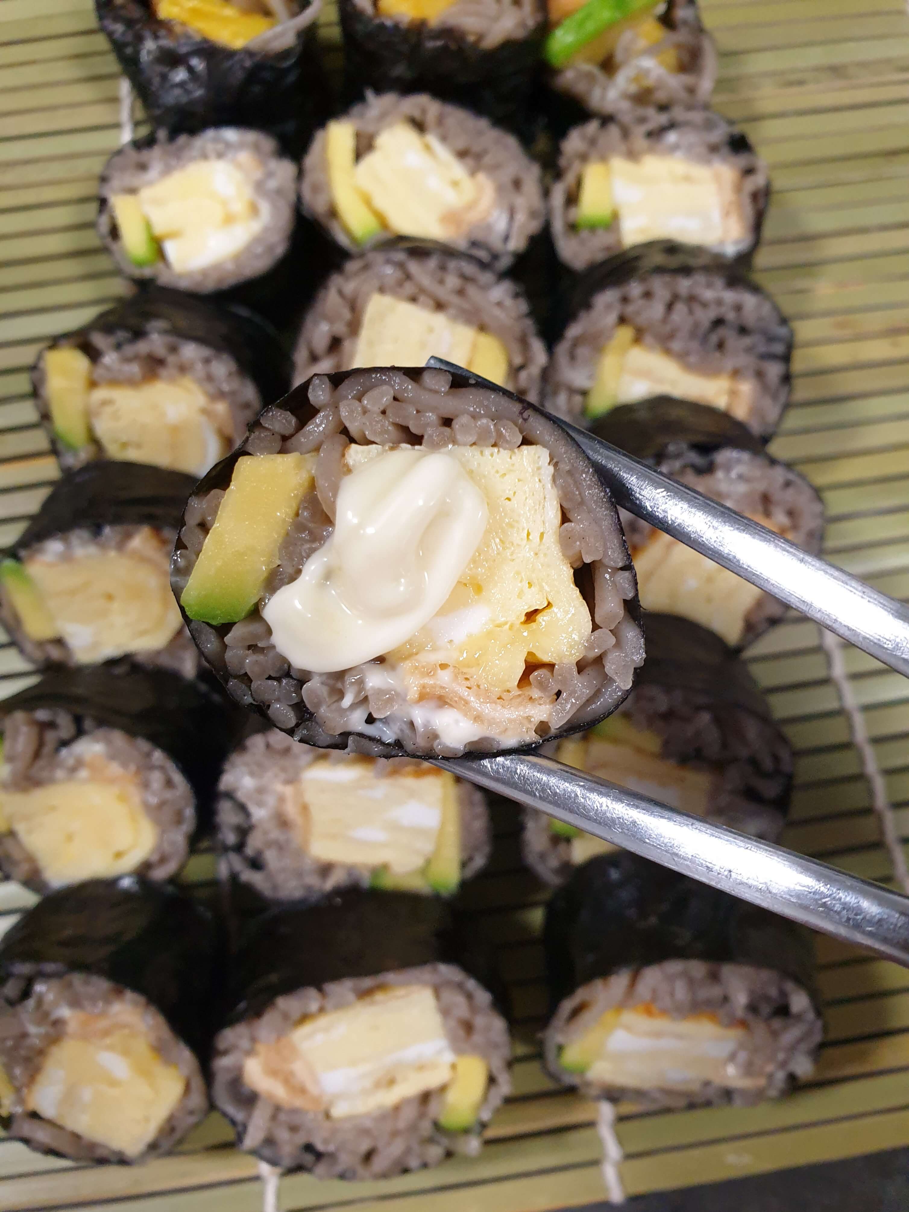  생각보다 간단한 메밀김밥 만들기