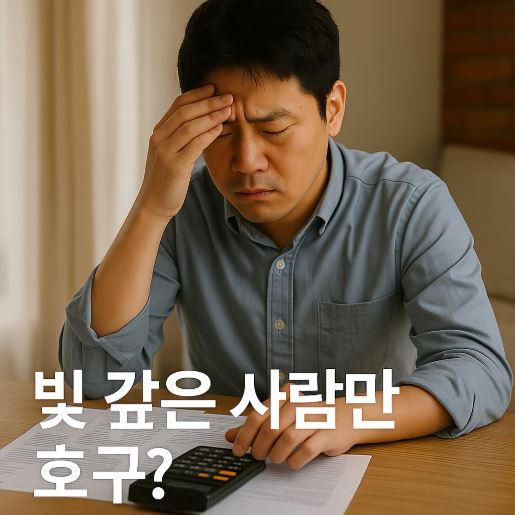 이재명 정부 빚탕감정책 관련 사진
