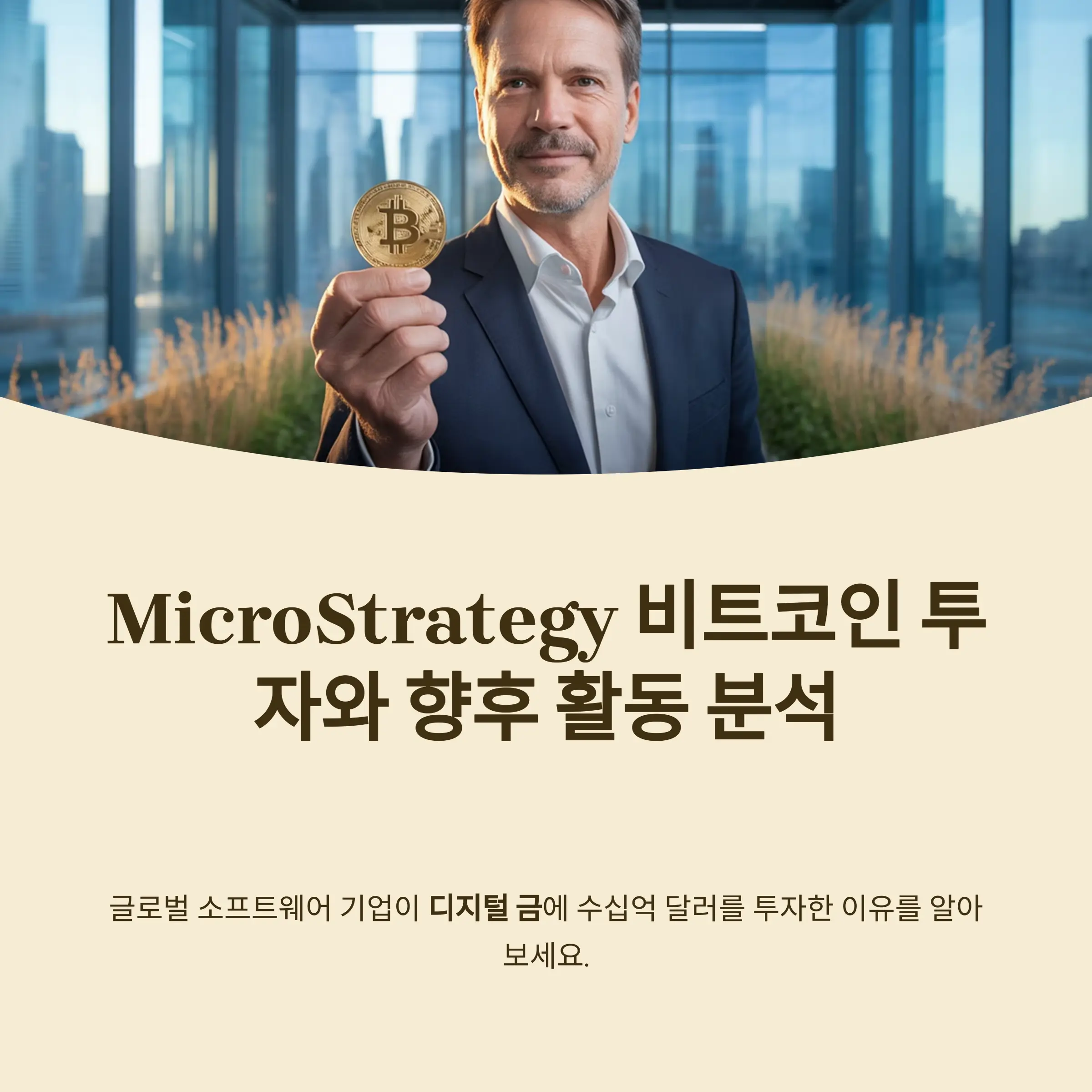 MicroStrategy 비트코인 투자와 향후 활동 분석