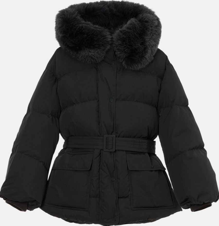 나이스클랍폭스 퍼 구스다운 숏패딩후기 (A214PWDA08) 4