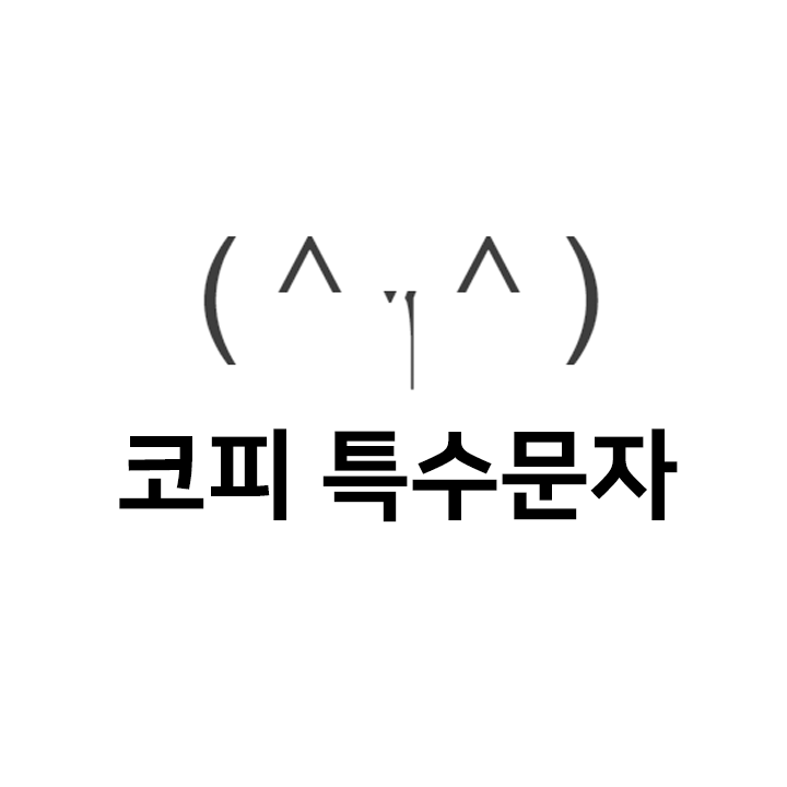  코피 특수문자 이모티콘 (＾་།＾) - 인스타특수문자 텍대 인싸티콘