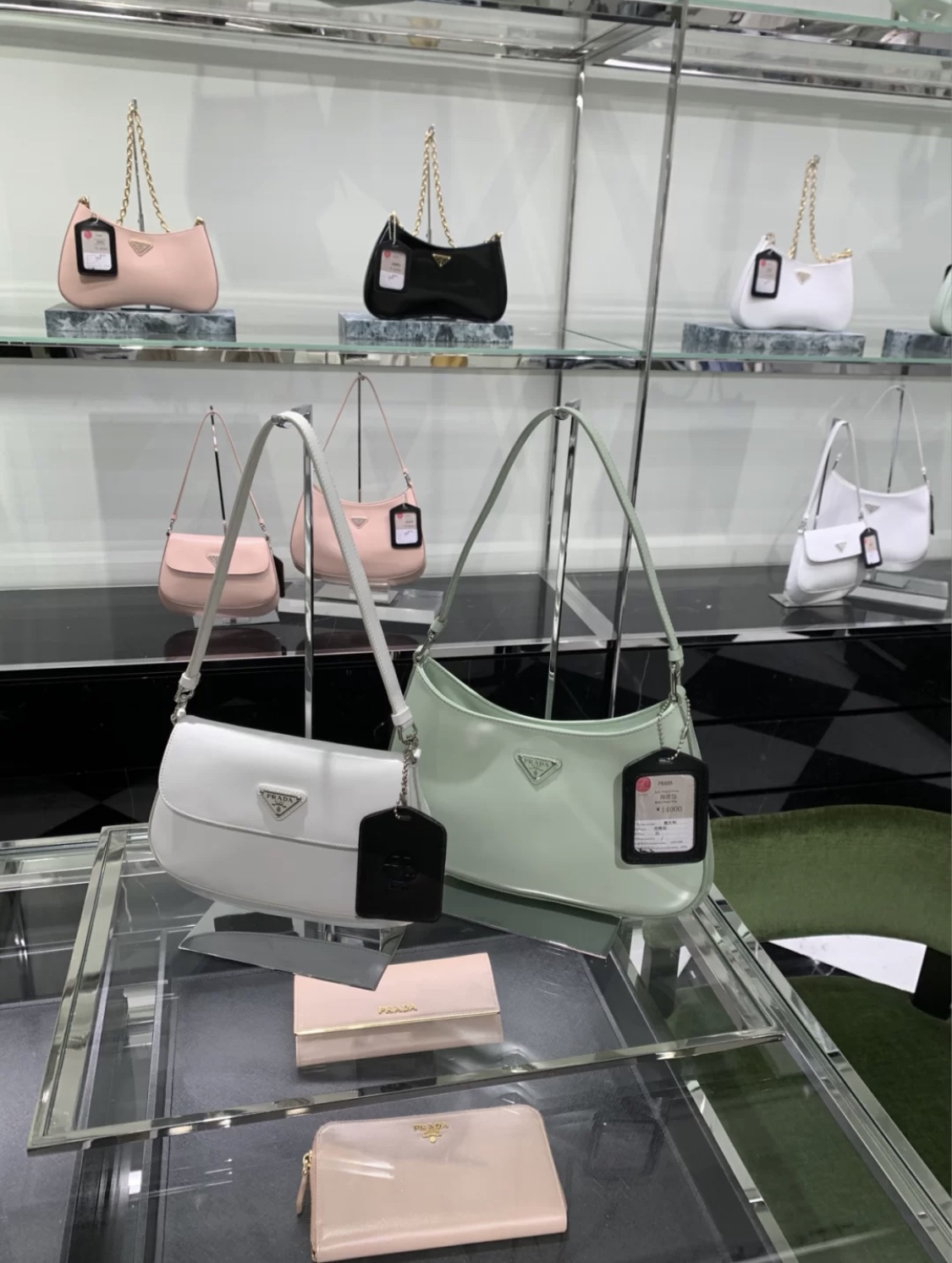  [PRADA] 프라다 2021 컬렉션 호보백 1BC148 (3 COLOR)