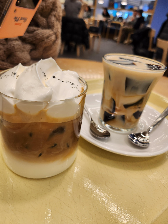  동탄 롯데백화점 맛집 카페 APC 크림커피