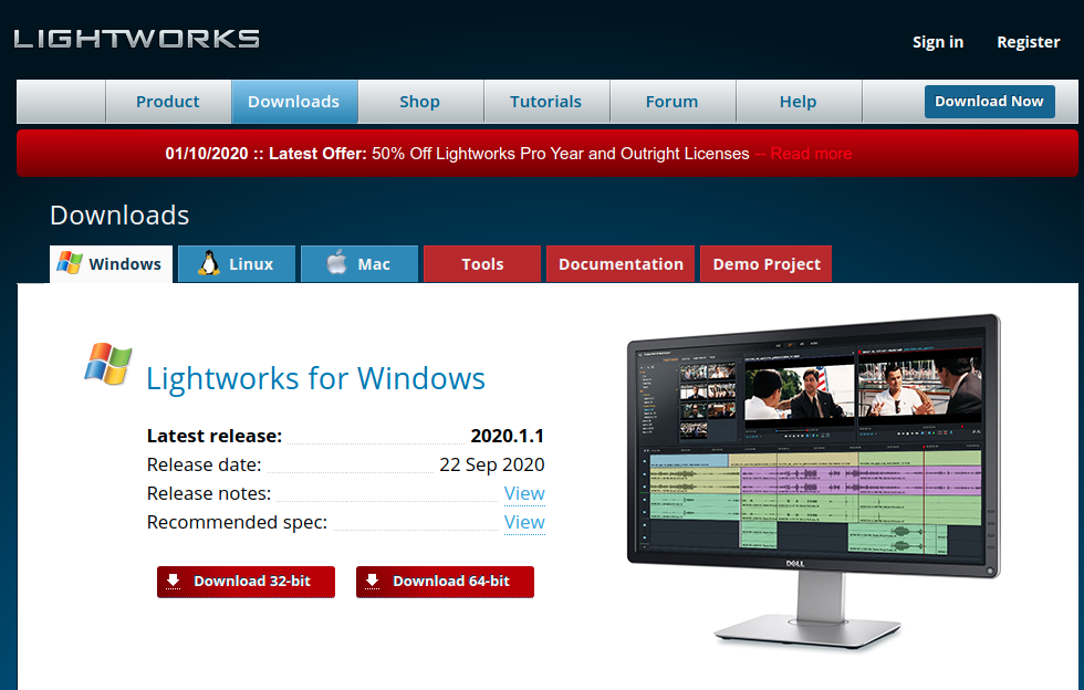 라이트웍스 홈페이지