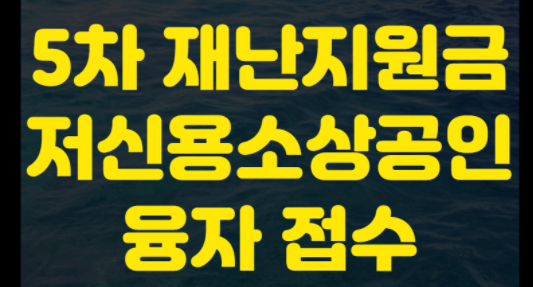  5차 재난지원금 코로나 상생 국민지원금 지역사랑상품권으로  받으세요. (소상공인 희망회복자금 융자 대출 외)