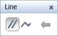 Line context toolbar