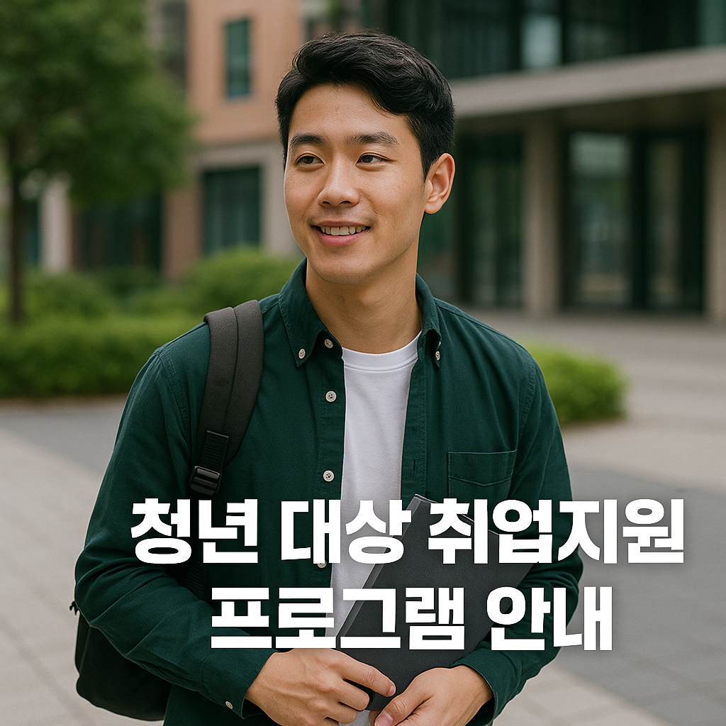 청년 대상 취업지원 프로그램 안내
