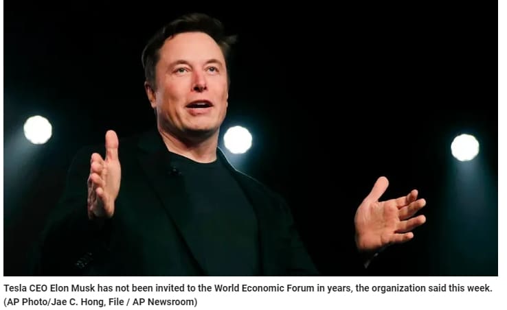 세계에서 가장 배타적인 엘리트 모임 &#39;다보스 포럼&#39; VIDEO: Elon Musk hasn&#39;t been invited to World Economic Forum in years...