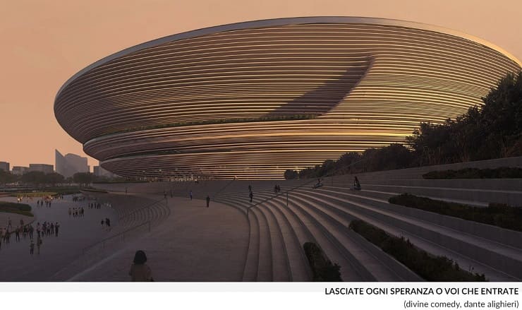 자하 하디드의 혁신적인 항저우 국제 스포츠 센터 VIDEO: zaha hadid architects&#39; terraced stadium echoes hangzhou tea farms