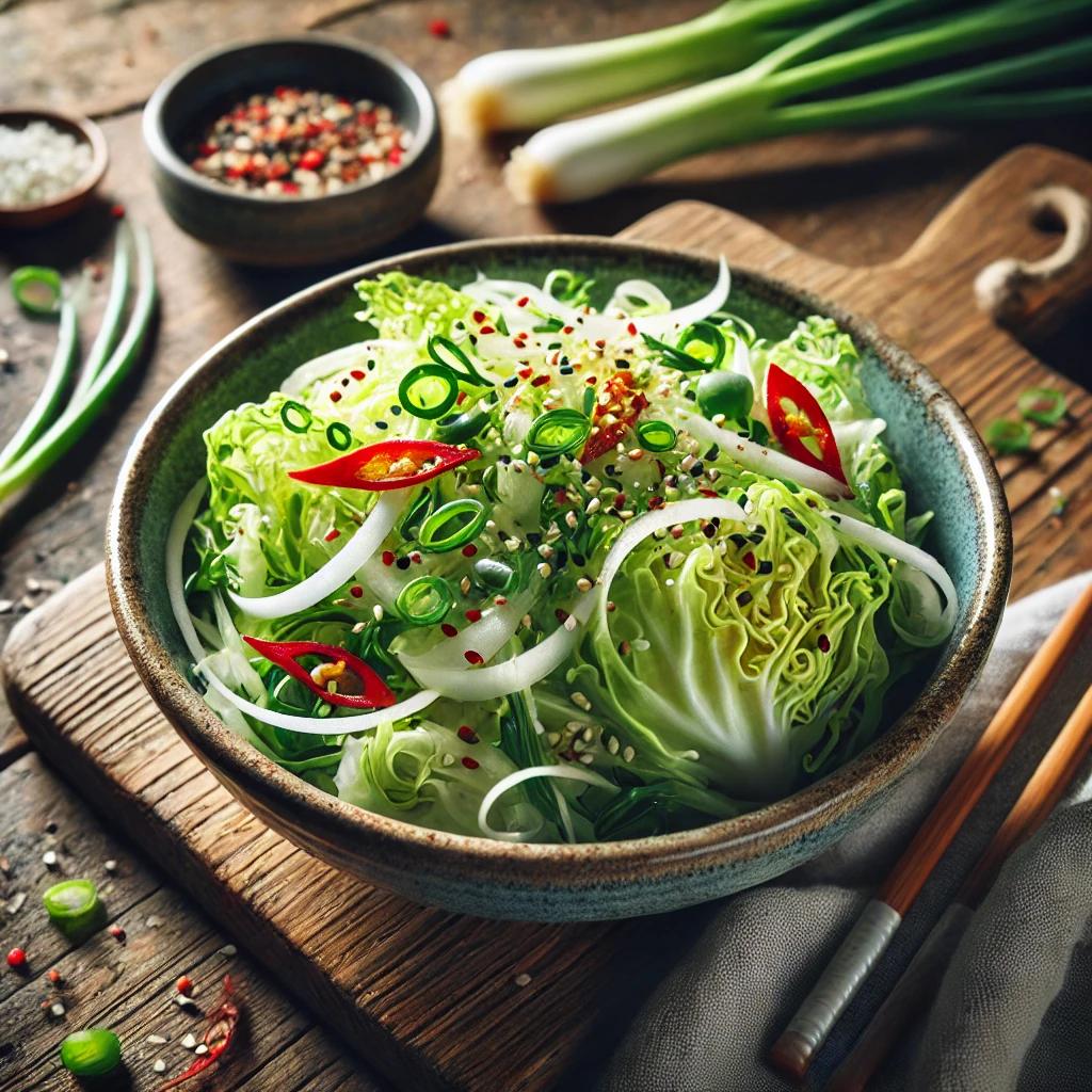 봄동 겉절이 백종원