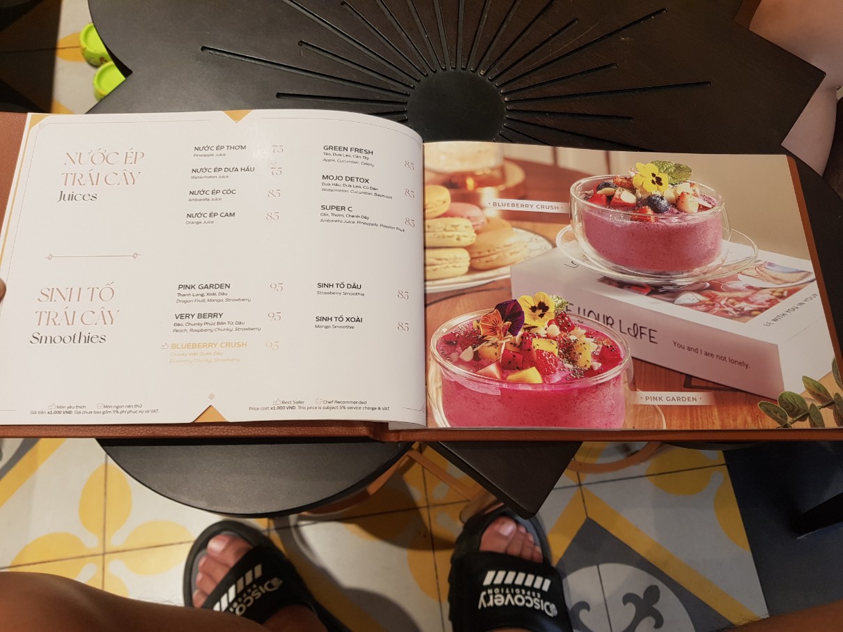 호치민 1군 부티크 카페 MOJO Boutique Coffee 메뉴(3)