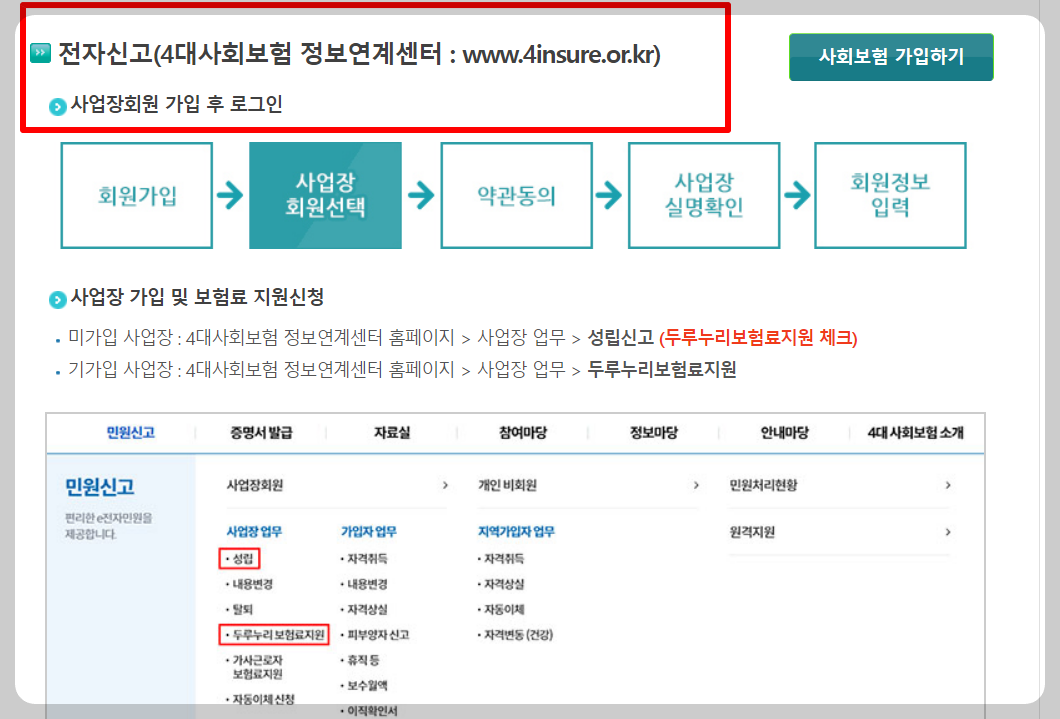 두루누리 -지원금- 대상 -신청 방법 -총정리