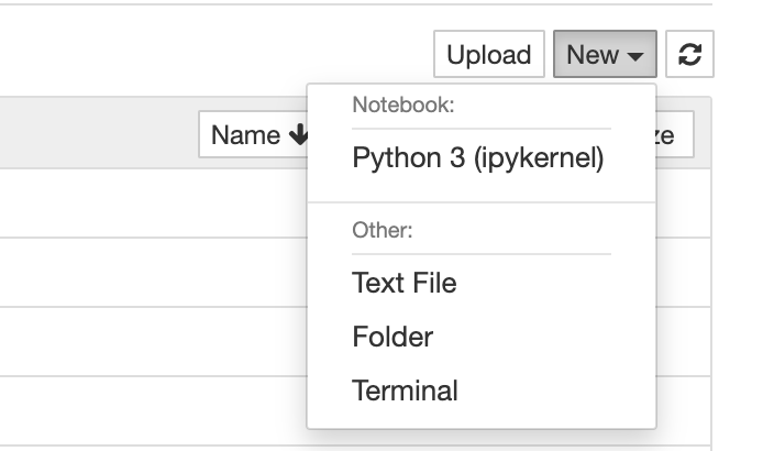 주피터 노트북에서 새 화면 만드는 방법