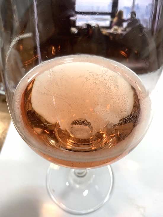 Champagne Francis Orban Cuvee Brut Rose NV의 색