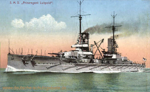 제6해군사단 기함 프린츠레겐트 루이트폴트 카이저급 전함