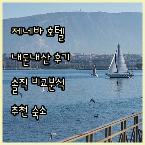 내돈내산 제네바 호텔 추천 드레이크 