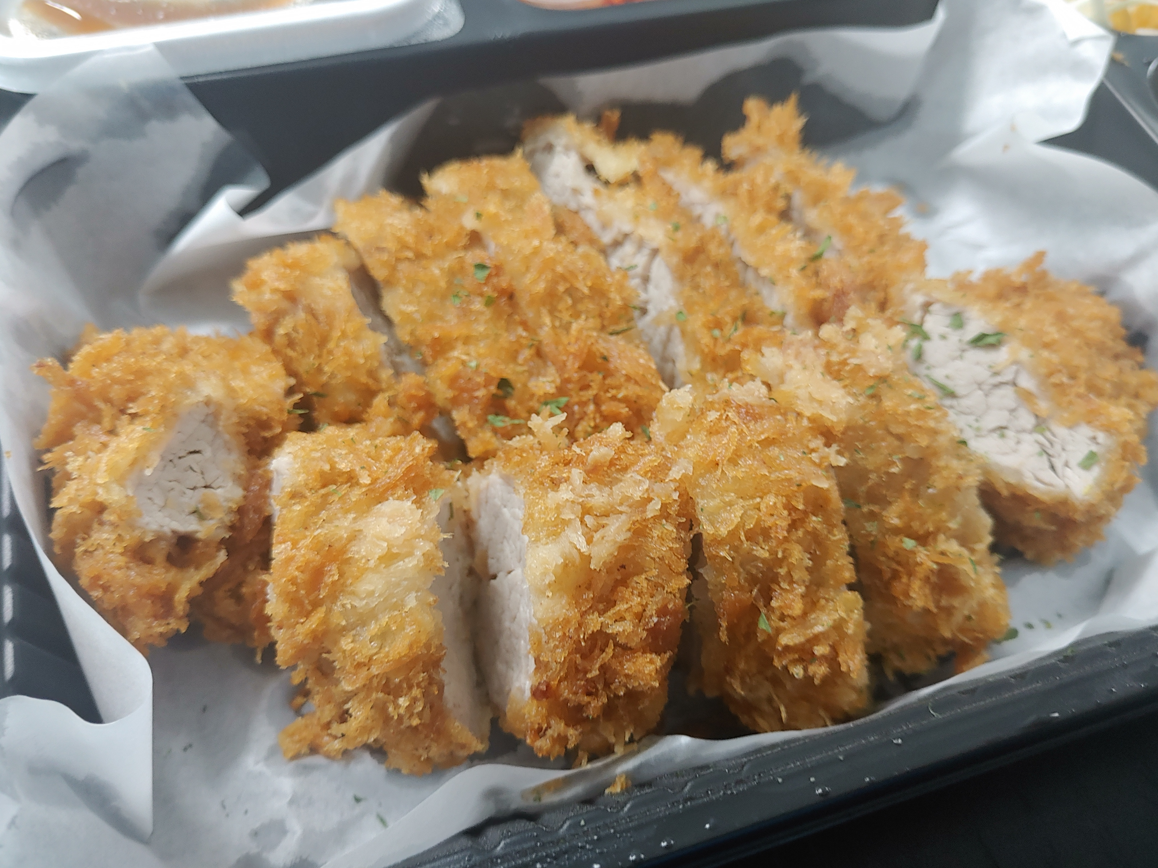  점심으로 돈까스배달 돈카츠마켙 도시락 내돈내산 후기