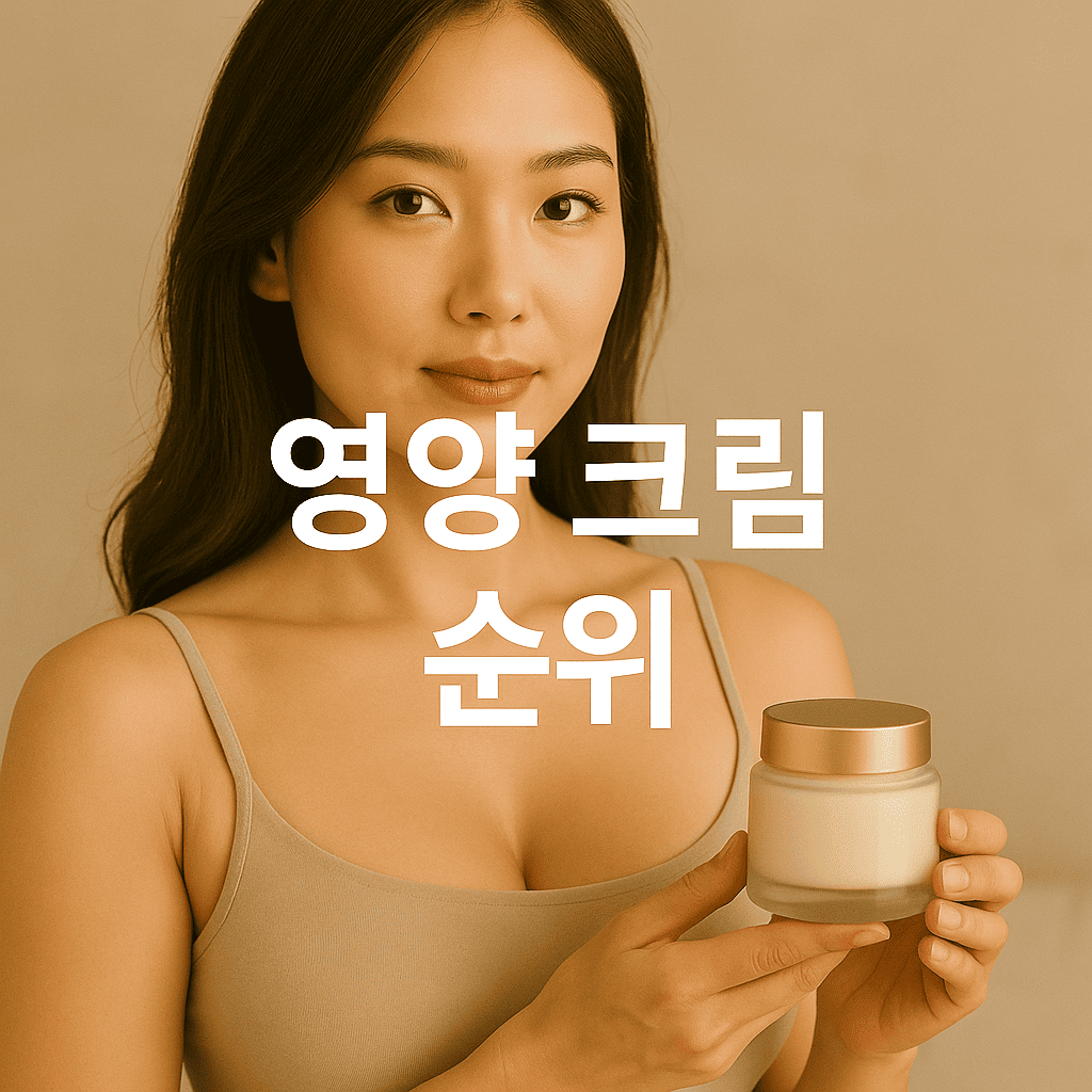 영양크림-순위-한국여성-영양크림-병-들고-선명한-가슴라인-부드러운-배경-영양-크림-순위-글씨