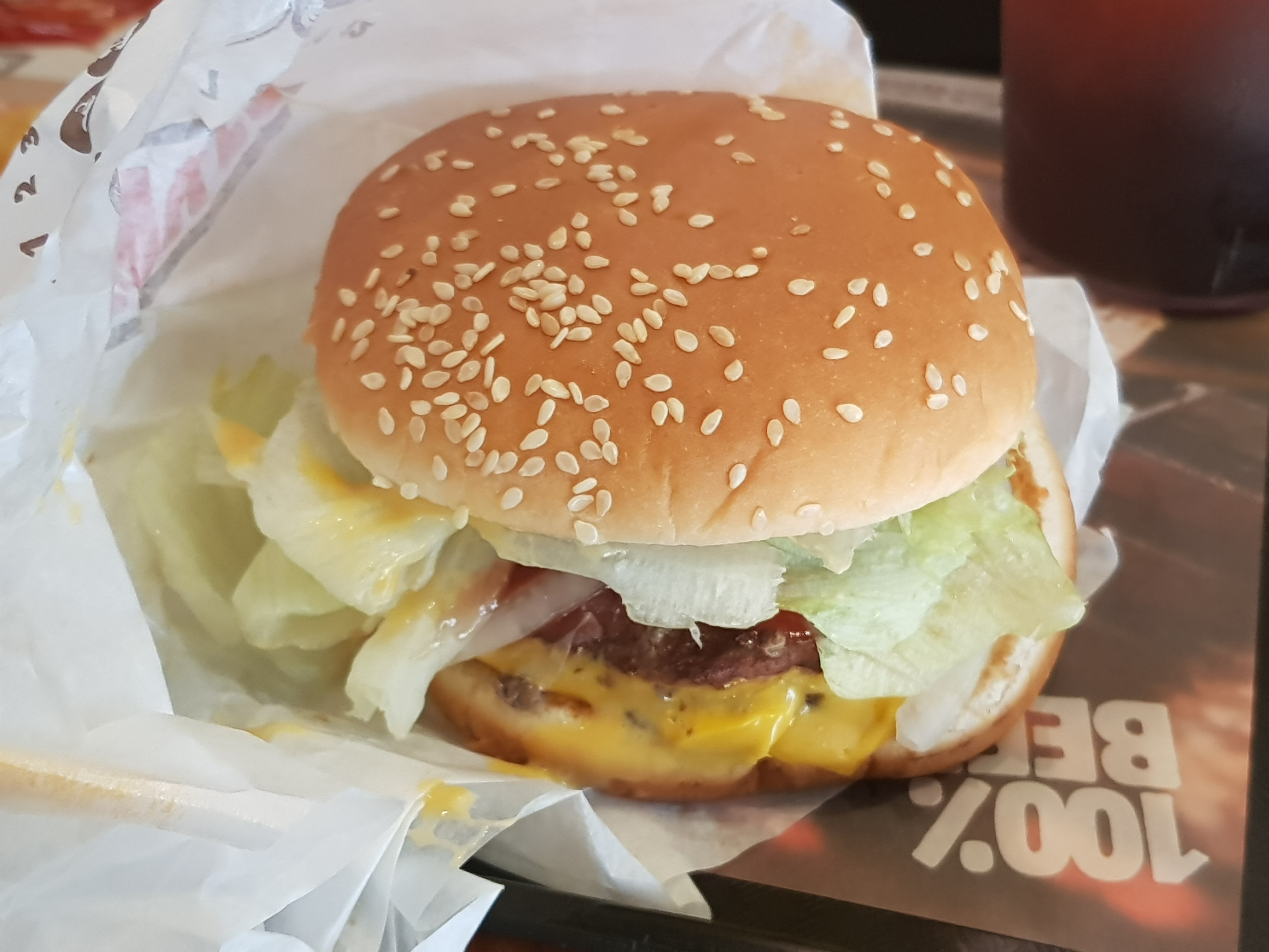  아이언맨도 반한 버거킹 치즈버거~ 신메뉴 더블 오리지널 치즈버거 개존맛 강추!!