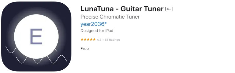 LunaTuna - Guitar Tuner