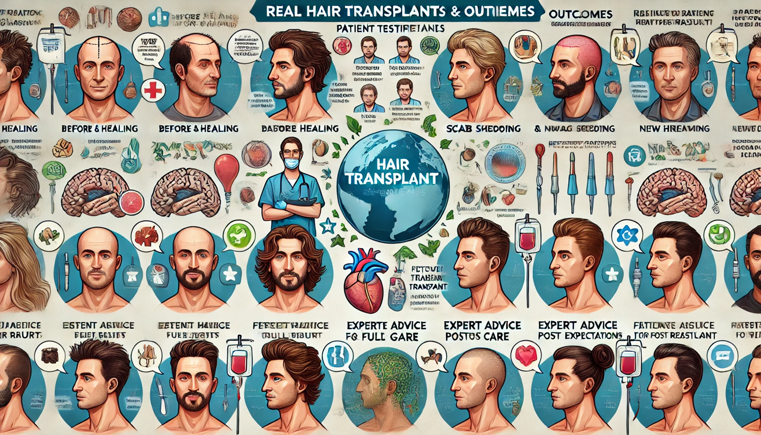 모발이식 후기 모음: 실제 경험자들의 이야기