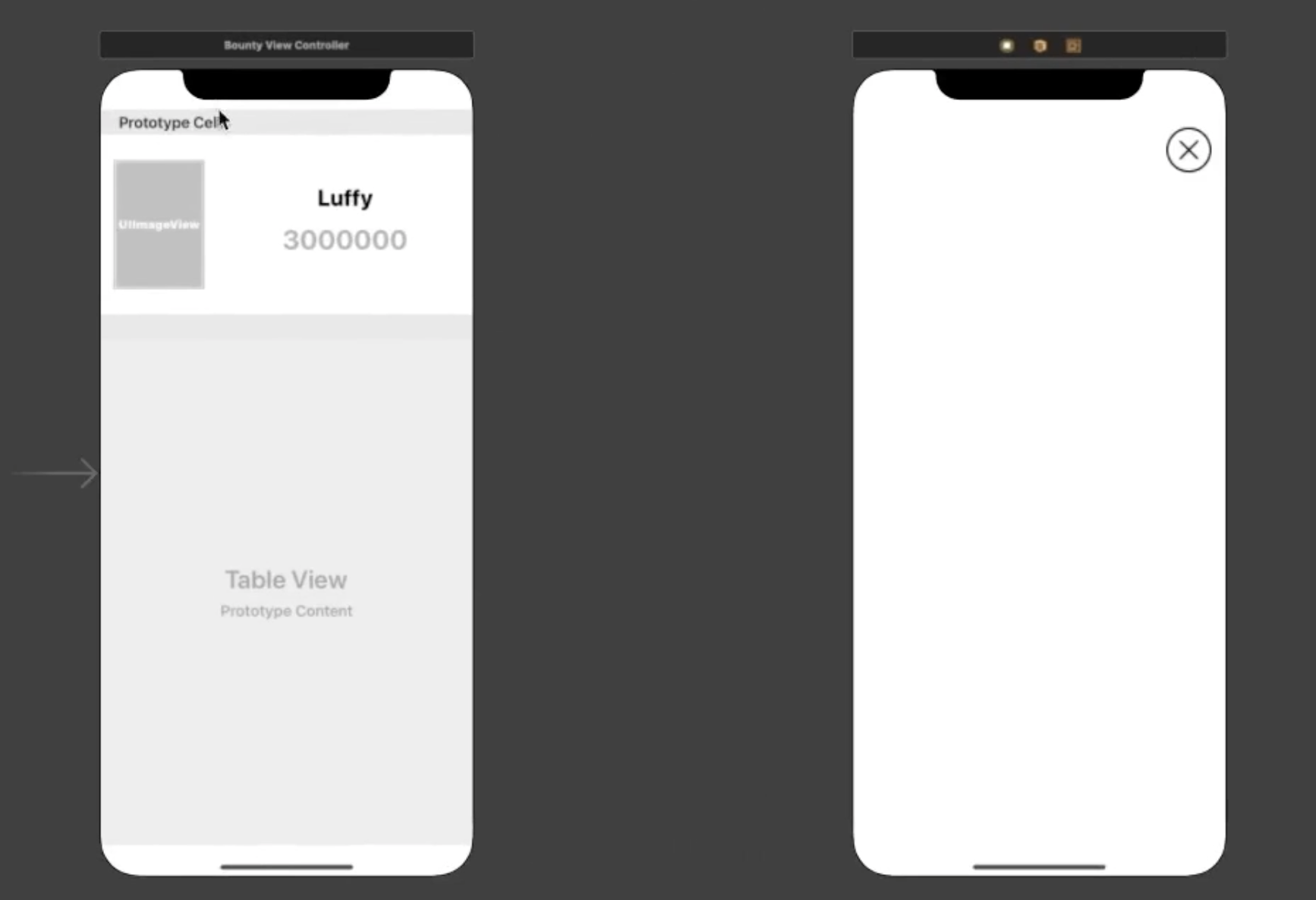 5. Present View Controller 새로운 View Controller 띄우기