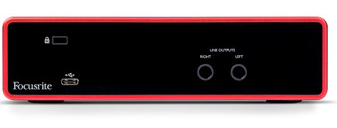 Focusrite Scarett 2i2 후면