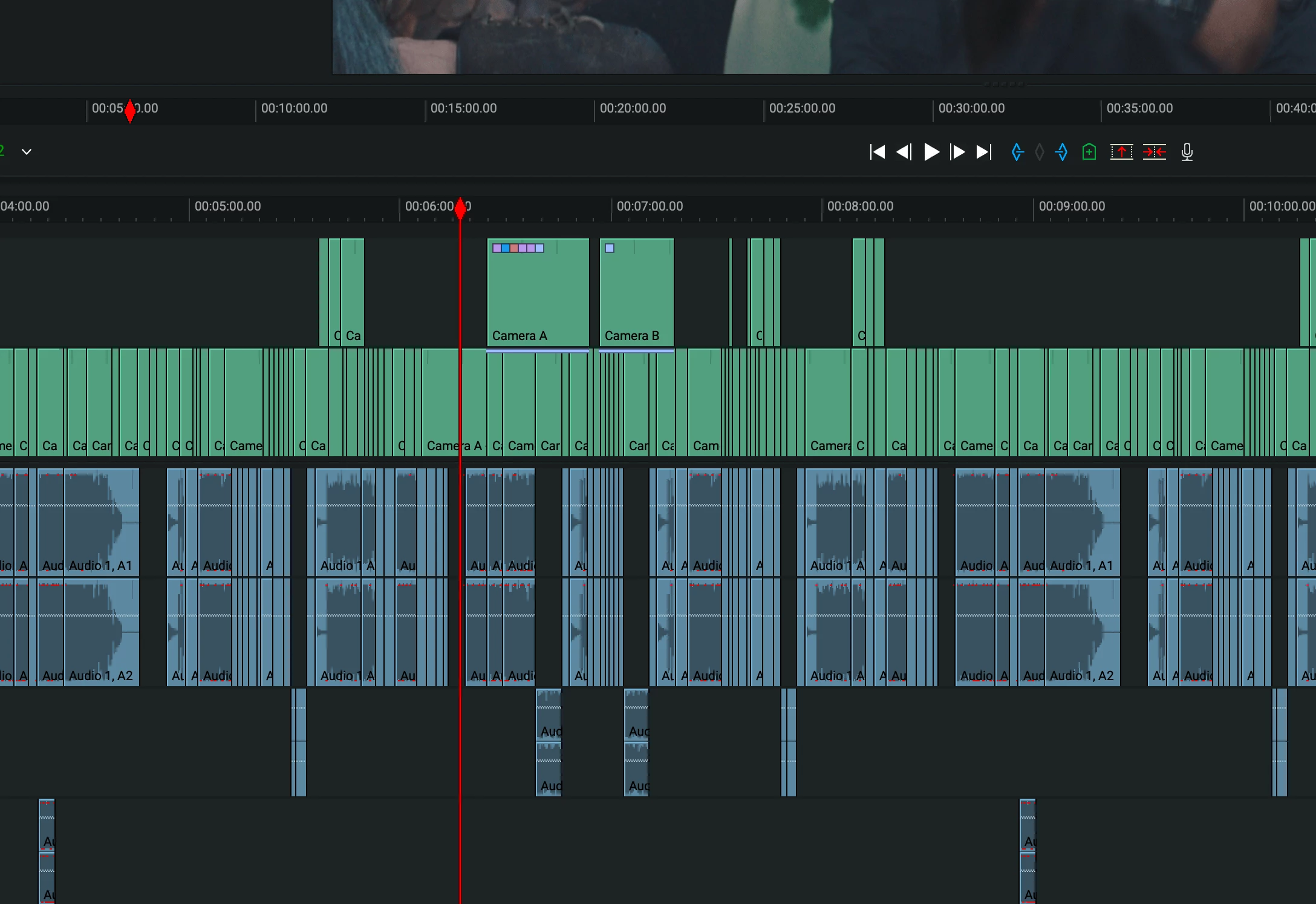 lightworks create timeline