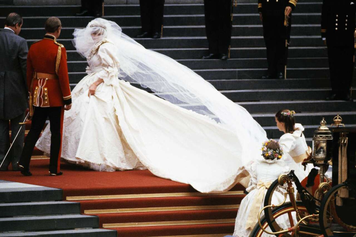 다이애나 왕세자비 결혼식&#44; 세인트폴 성당 1981년