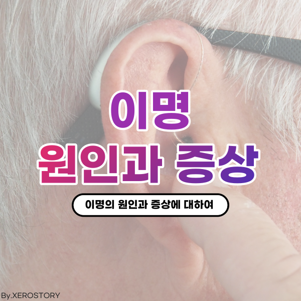  이명 귀울림의 원인과 증상, 귀에서 삐 소리가 나는 이유는?