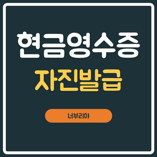  현금영수증 자진발급분 소비자등록(국세청 홈택스,손택스) 방법정리!!!