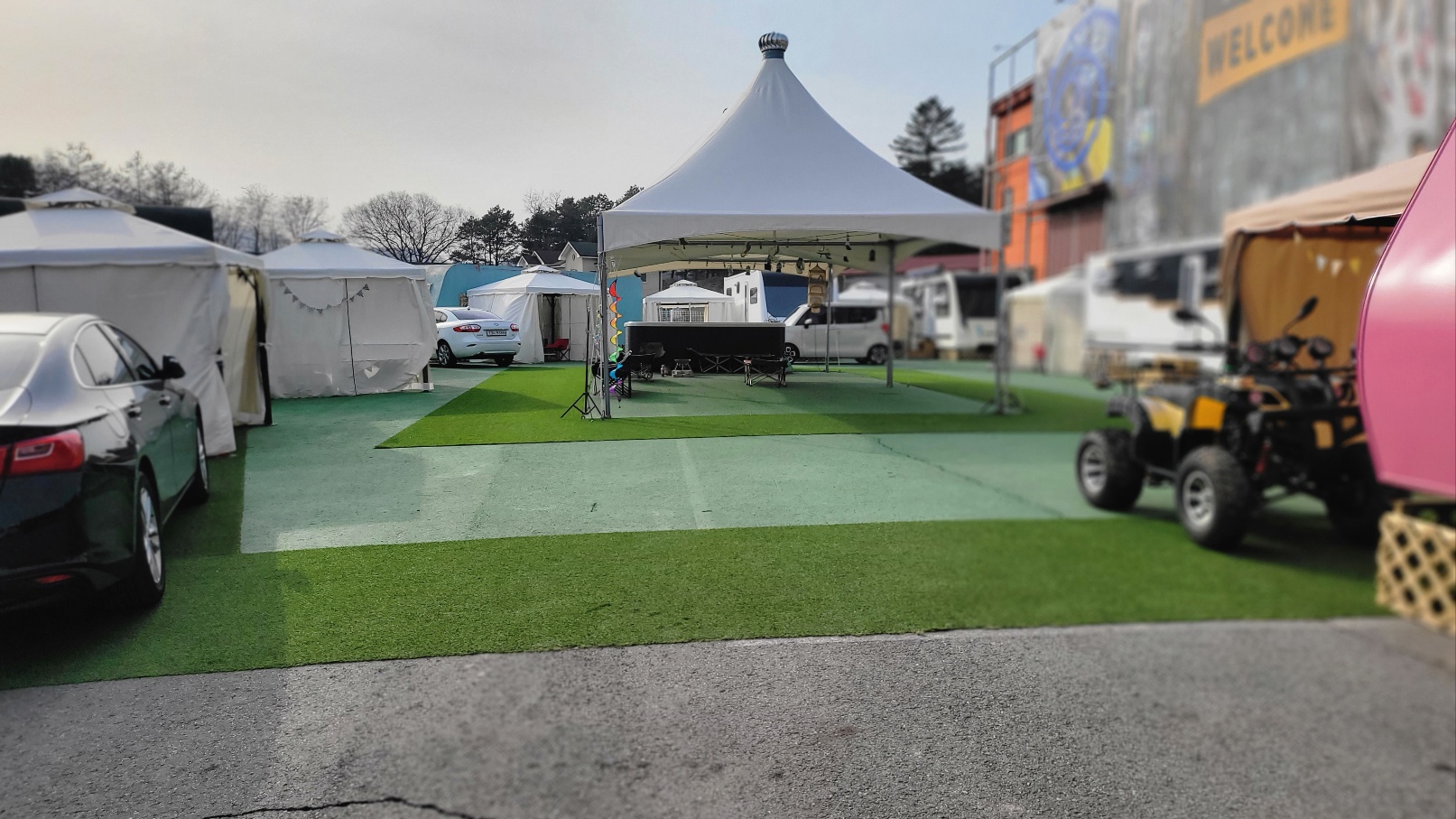  용인 에버랜드에서 가까운 28차원 카라반 캠핑장(서울, 경기 인근 나들이 어떠세요??)