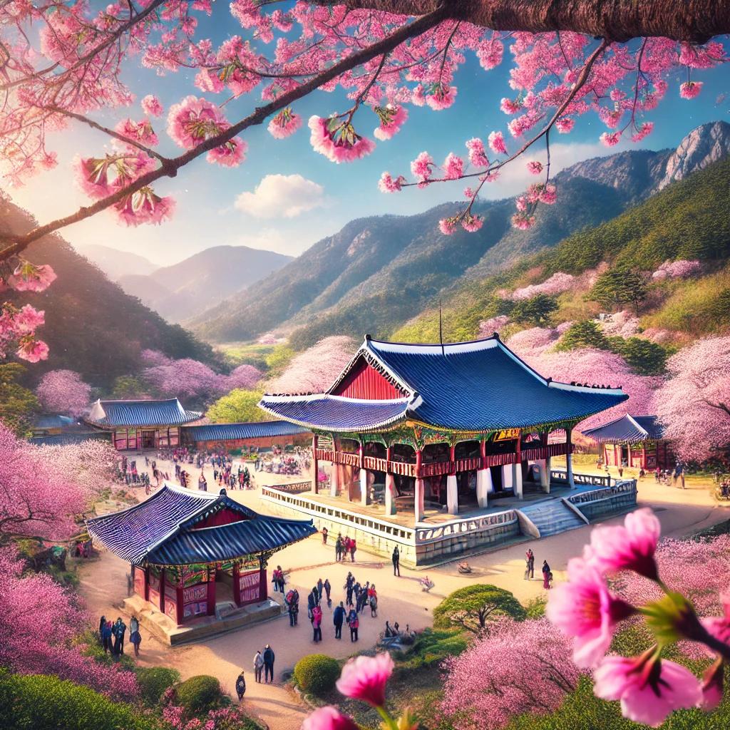 계룡산 벚꽃축제 동학사